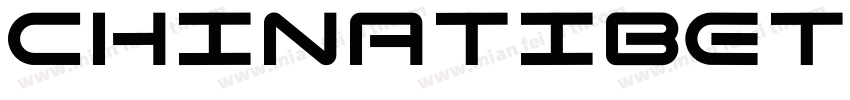 CHINATIBET Regular字体转换